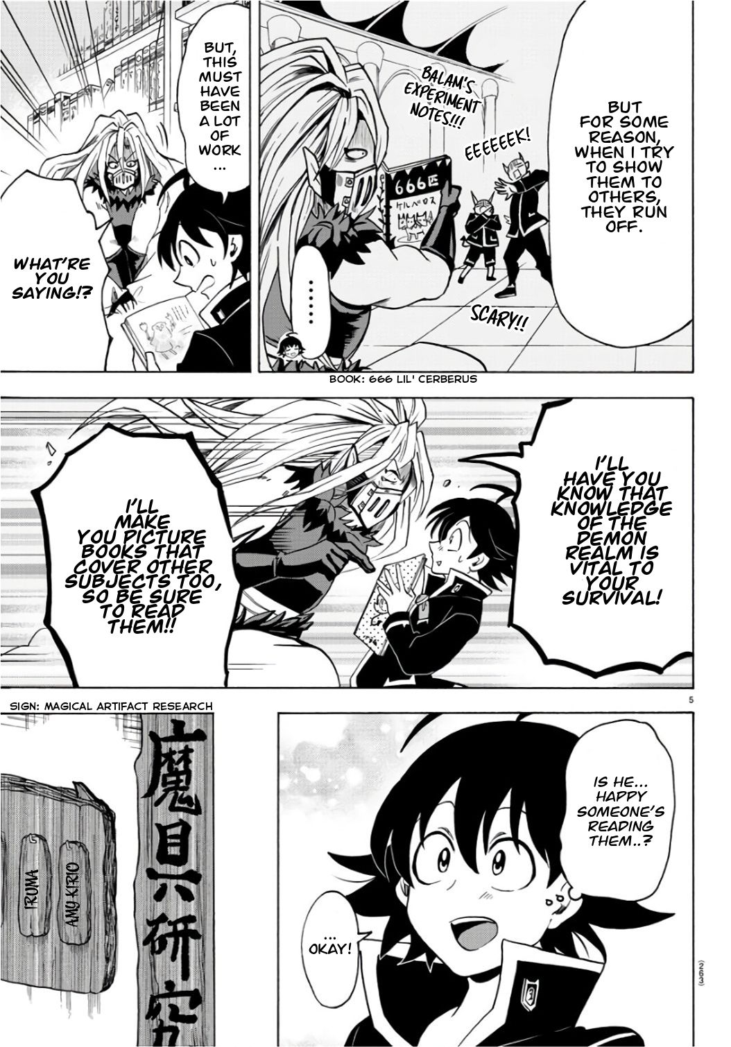 Welcome to Demon School! Iruma-kun, Chapter 65 image 05